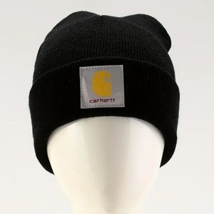Carhartt Rib Knit Beanie Black Unisex